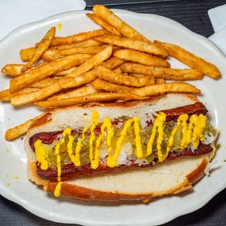 Hot-Lanta Dog With Fries